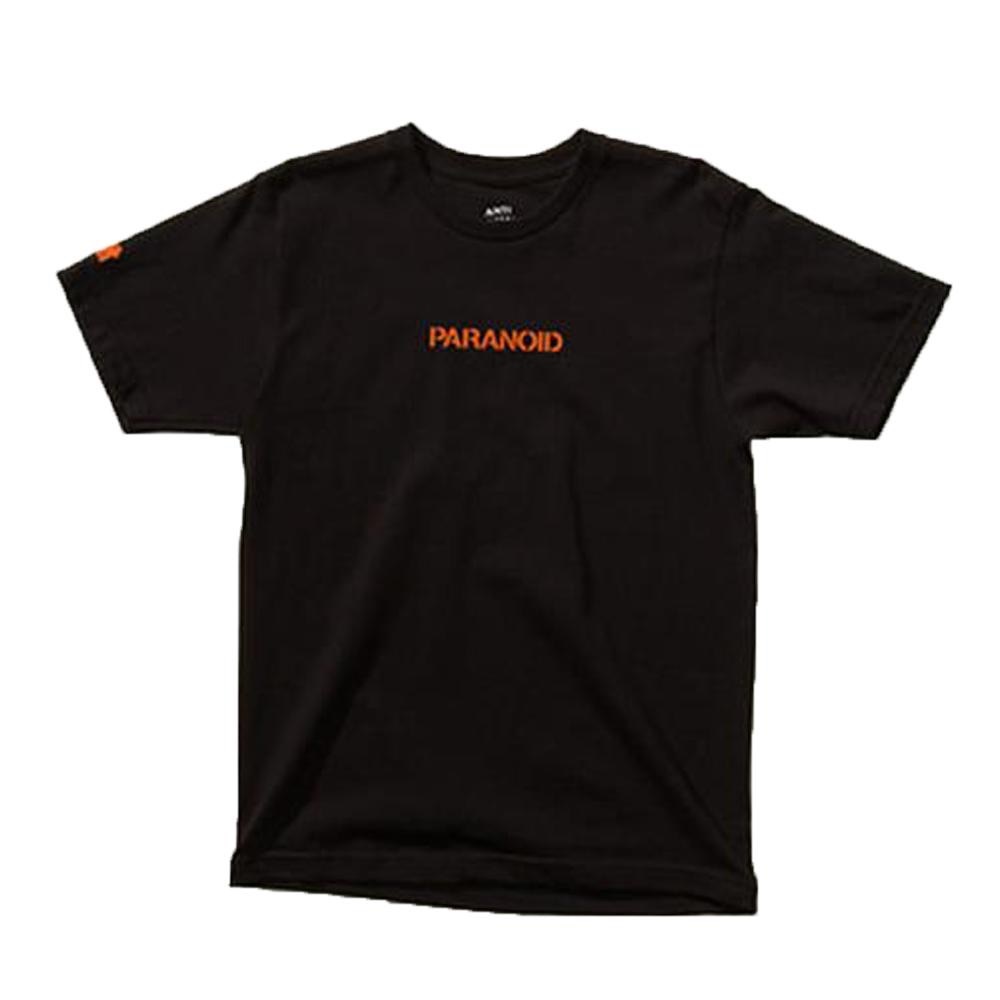 Black and Orange Anti Social Shirt ✨